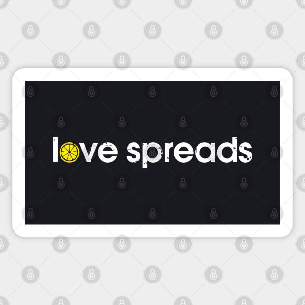 The Stone Roses Love Spreads Indie Manchester Integrated Lemon Sticker by Butter Creative